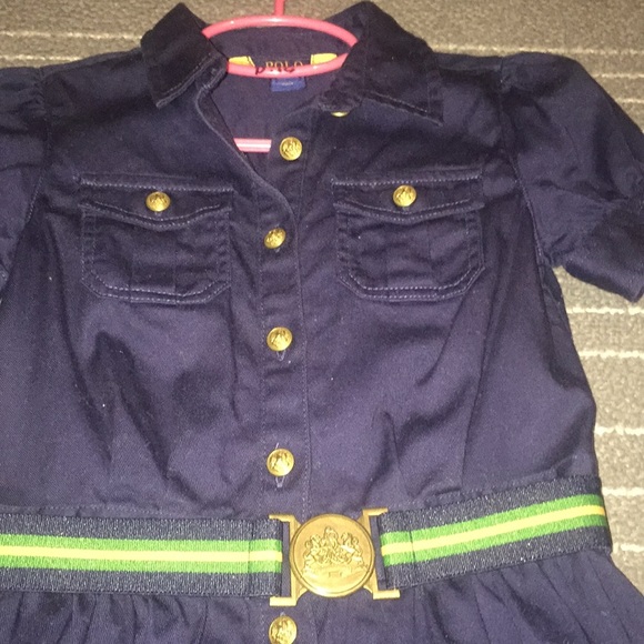 Polo Ralph Lauren Poplin Button-front Dress - Picture 2 of 3